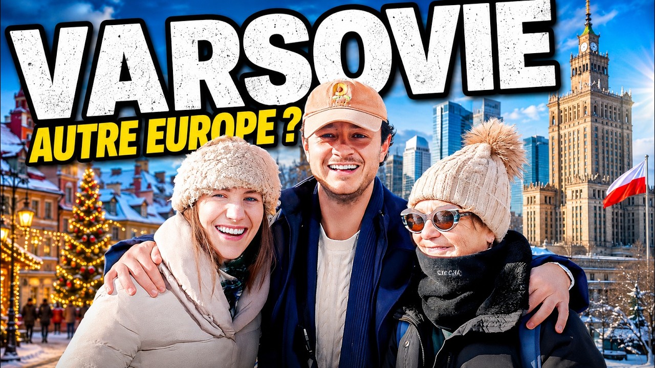 On a découvert une autre EUROPE en POLOGNE 🇵🇱 ❄️