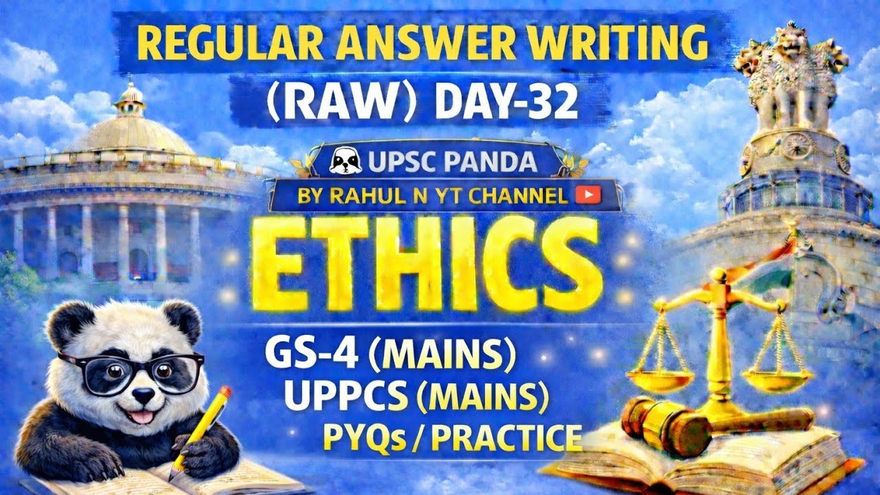 RAW PYQs DAY-32|Code of Conduct|Same Values in Private and Public Life of Civil Servant|#upscpanda 