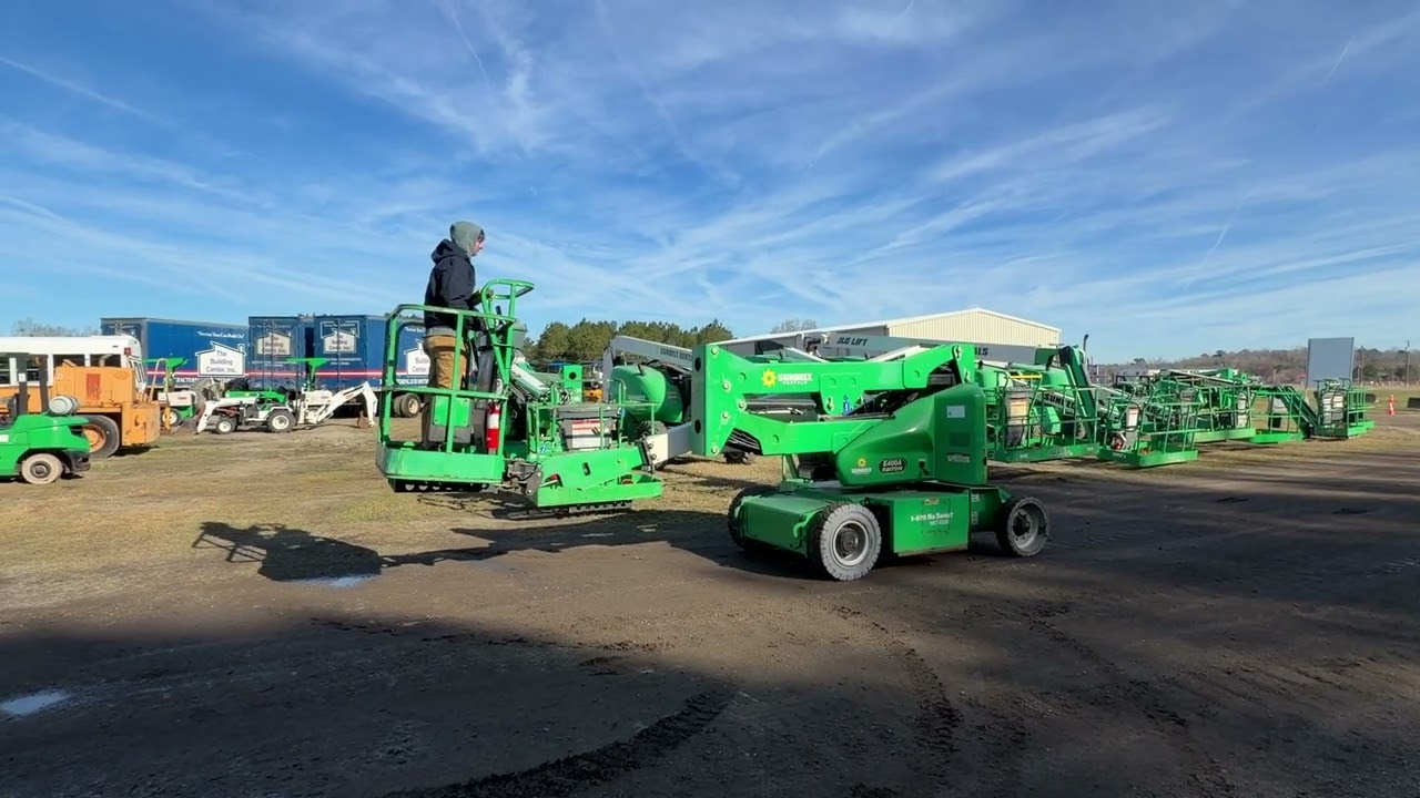 2017 JLG E400AN ARTICULATING BOOM LIFT-253079