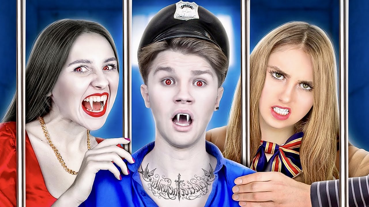 М3GAN VS Vampire in Jail || Horror Vampires Relationship Struggles