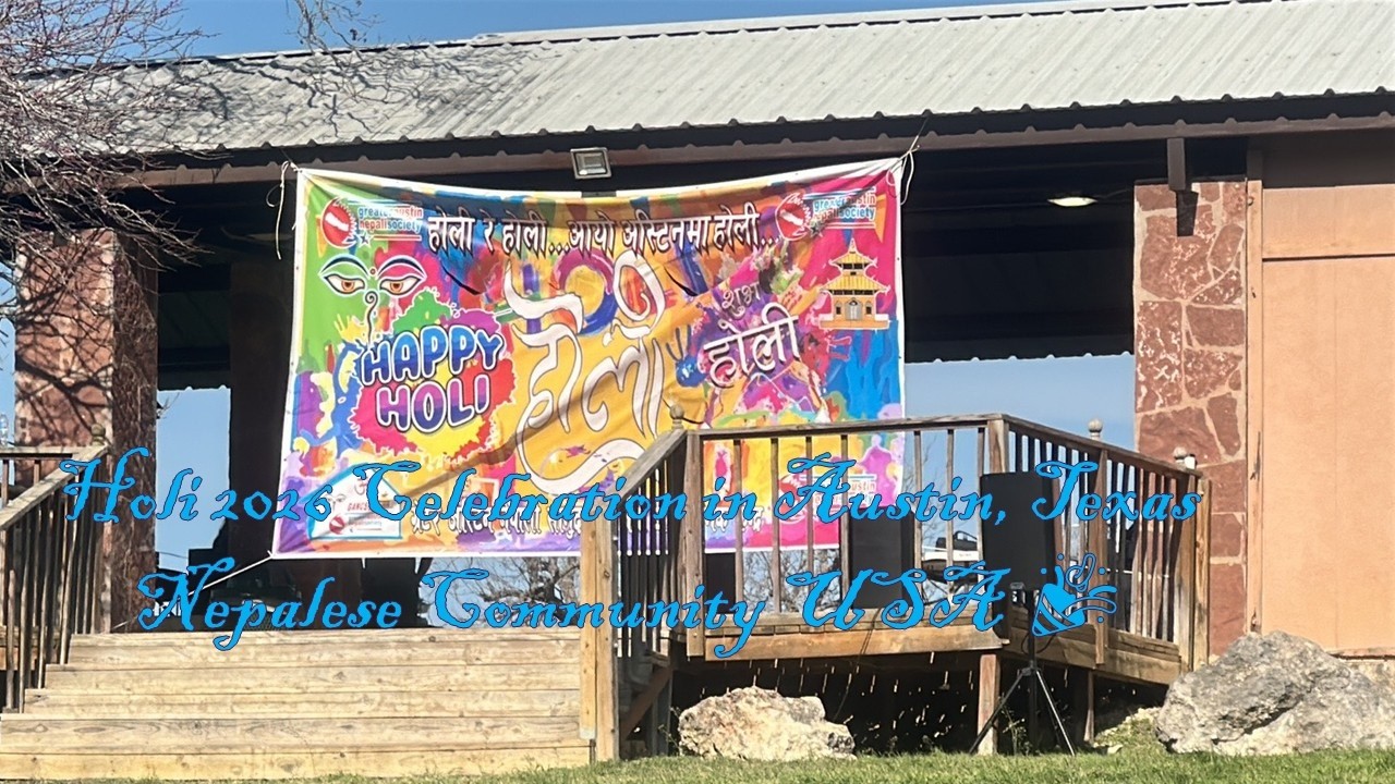 Bringing Nepal to Texas: Holi Celebration in Austin 🌸