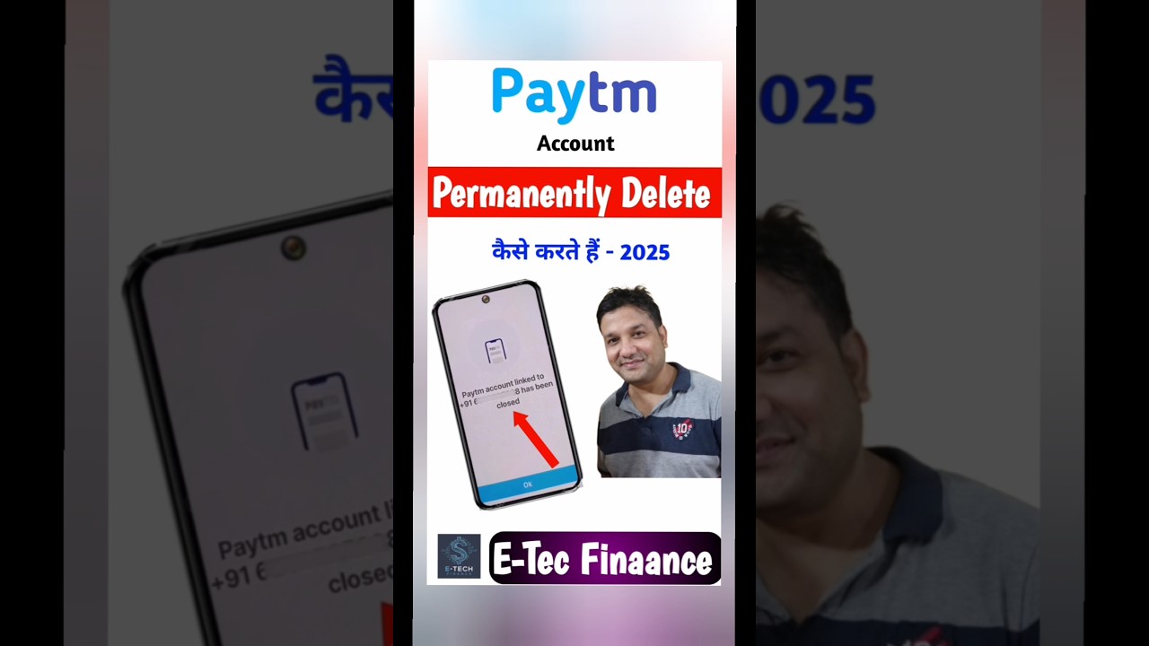 Paytm Permanently Delete Kaise Kare | Delete Paytm Account | How to Delete Paytm Account Permanently