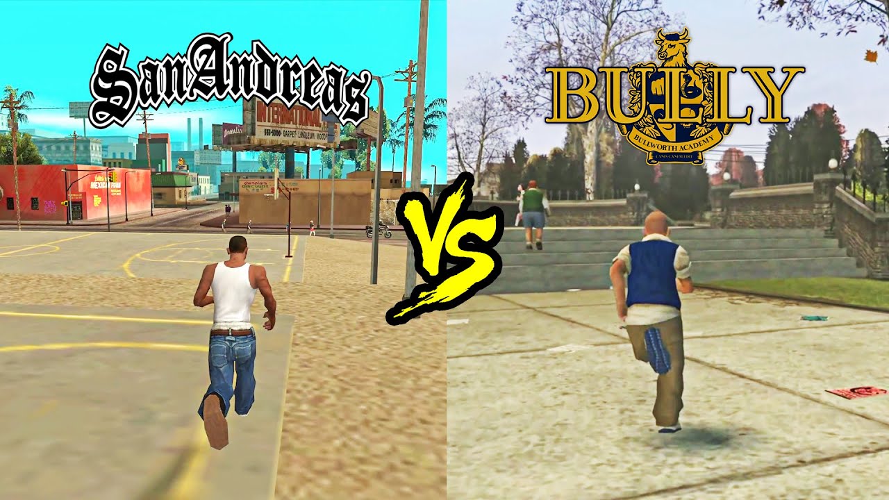 BULLY é MELHOR que GTA SAN ANDREAS? (Bully vs GTA San Andreas)