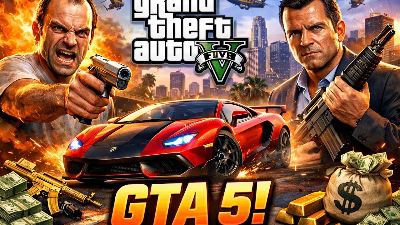 Mam bătut cu poliția în GTA 5