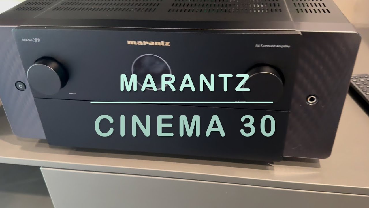 MARANTZ CINEMA 30 PICCOLO UNBOXING