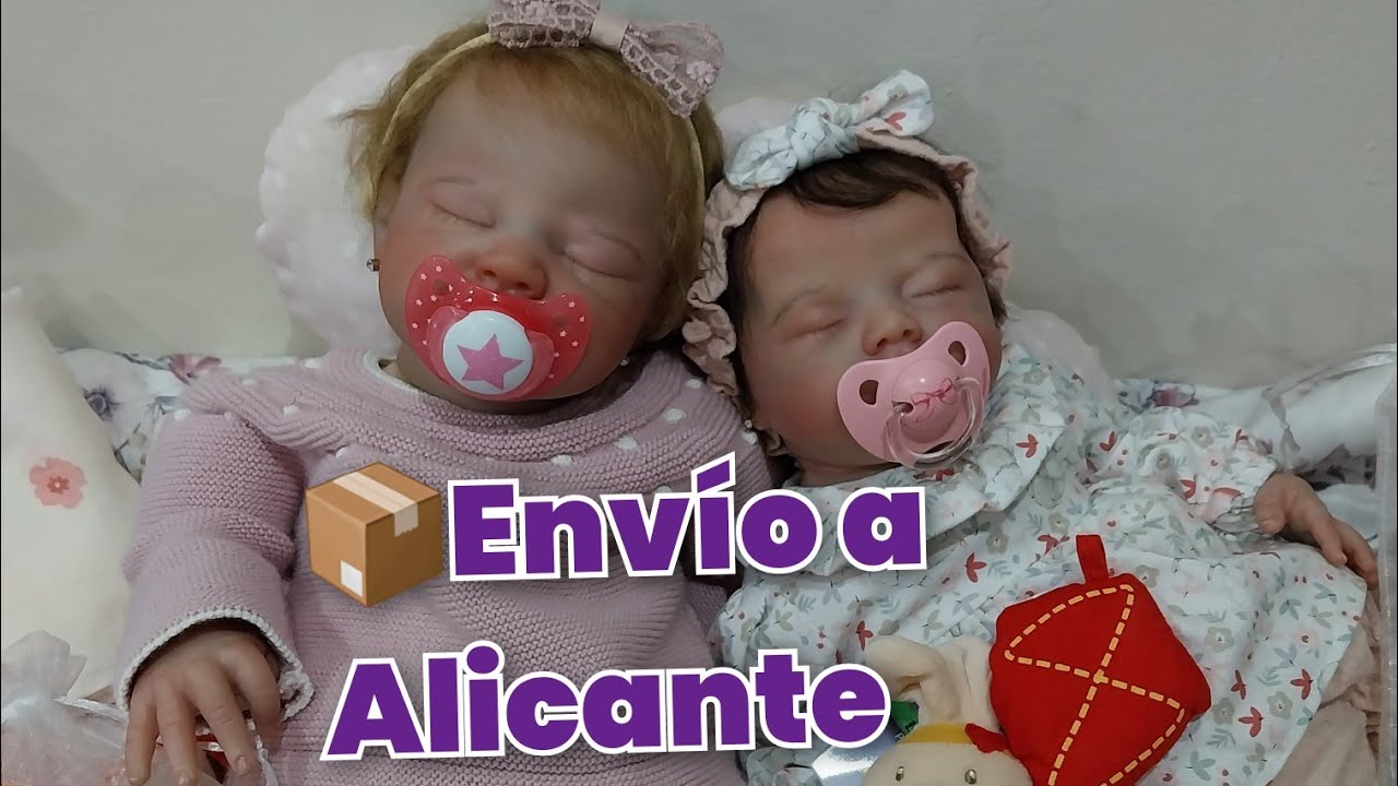 📦Env&iacute;o de dos pekes,beb&eacute; reborn 