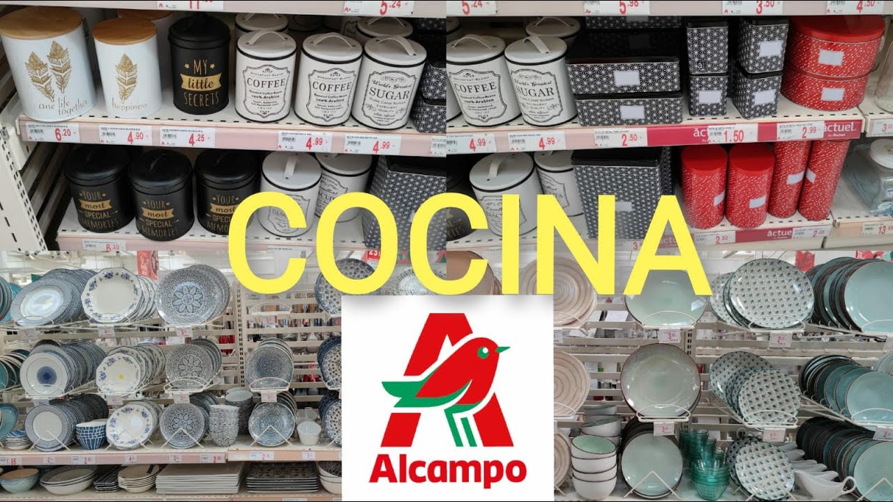 ALCAMPO💛NOVEDADES COCINA MENAJE VAJILLA ALMACENAJE ORGANIZACIÓN MOLDES TAZAS VASOS TENDENCIAS COCINA
