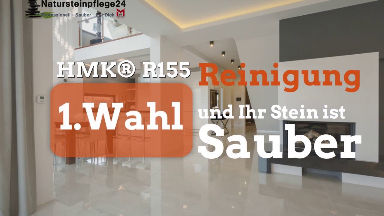 HMK® R155 Grundreiniger für Marmor, Granit, Kalkstein, Sandstein, Schiefer, Terrakotta usw.