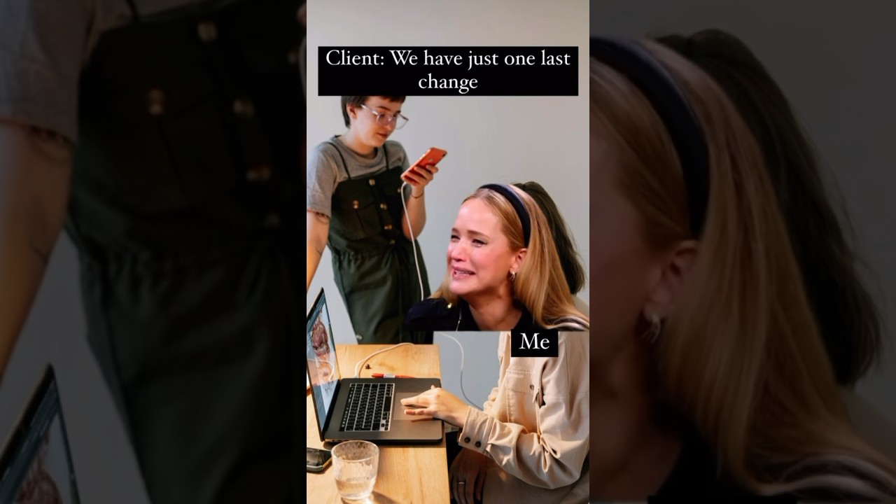 DESIGNERS&rsquo; NIGHTMARE 😂😂😂 #design #funny #funnyvideo #memes