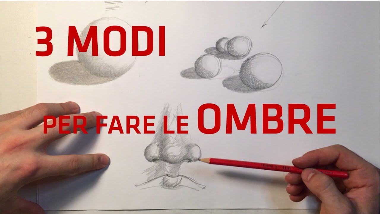 COME fare le OMBRE in 3 SEMPLICI modi (link in desrcizione)