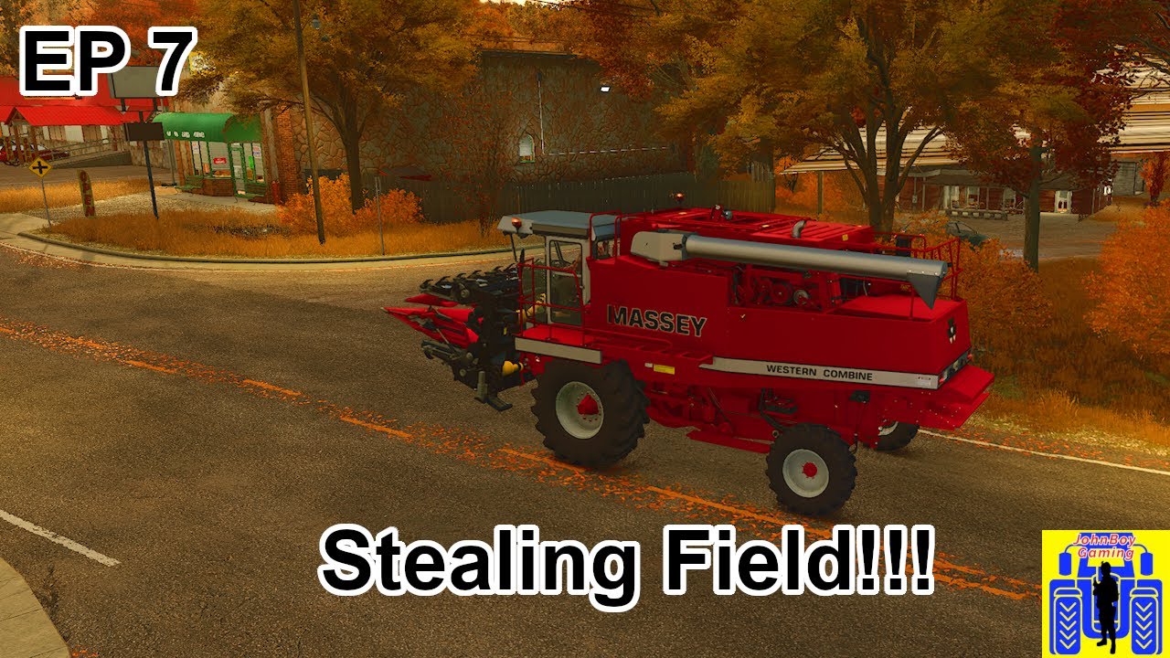 Огромное украденное поле!!!! Farming Simulator 25 The Field Bandit