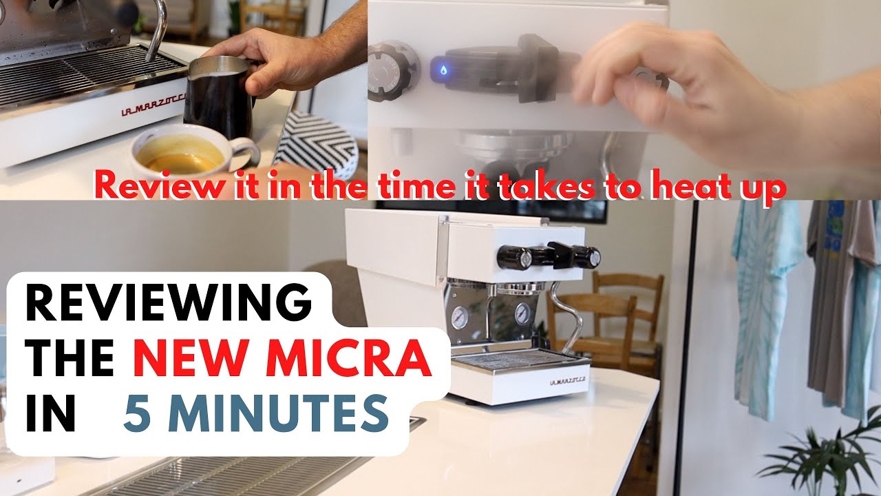 ОБЗОР: Линейка La Marzocco Micra | Время нагрева 5 минут, обзор за 5 минут