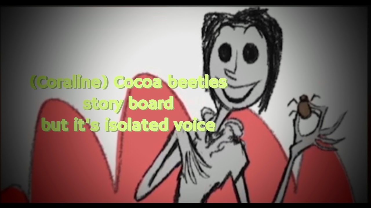 (Coraline) Cocoabeedles storyboard but it's Isolated voice
