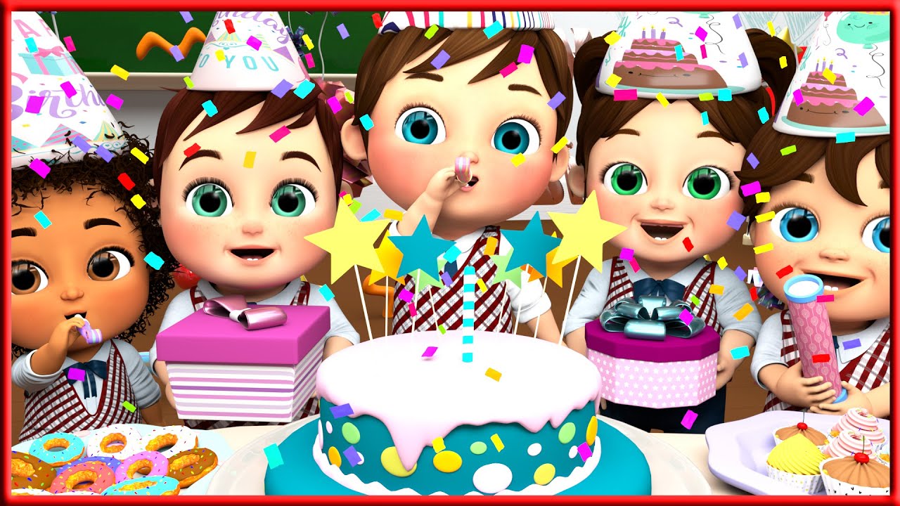 Clap and Sing Happy Birthday | Kids Nursery Rhyme | Kids Songs | Banana Cartoon #nurseryrhymes