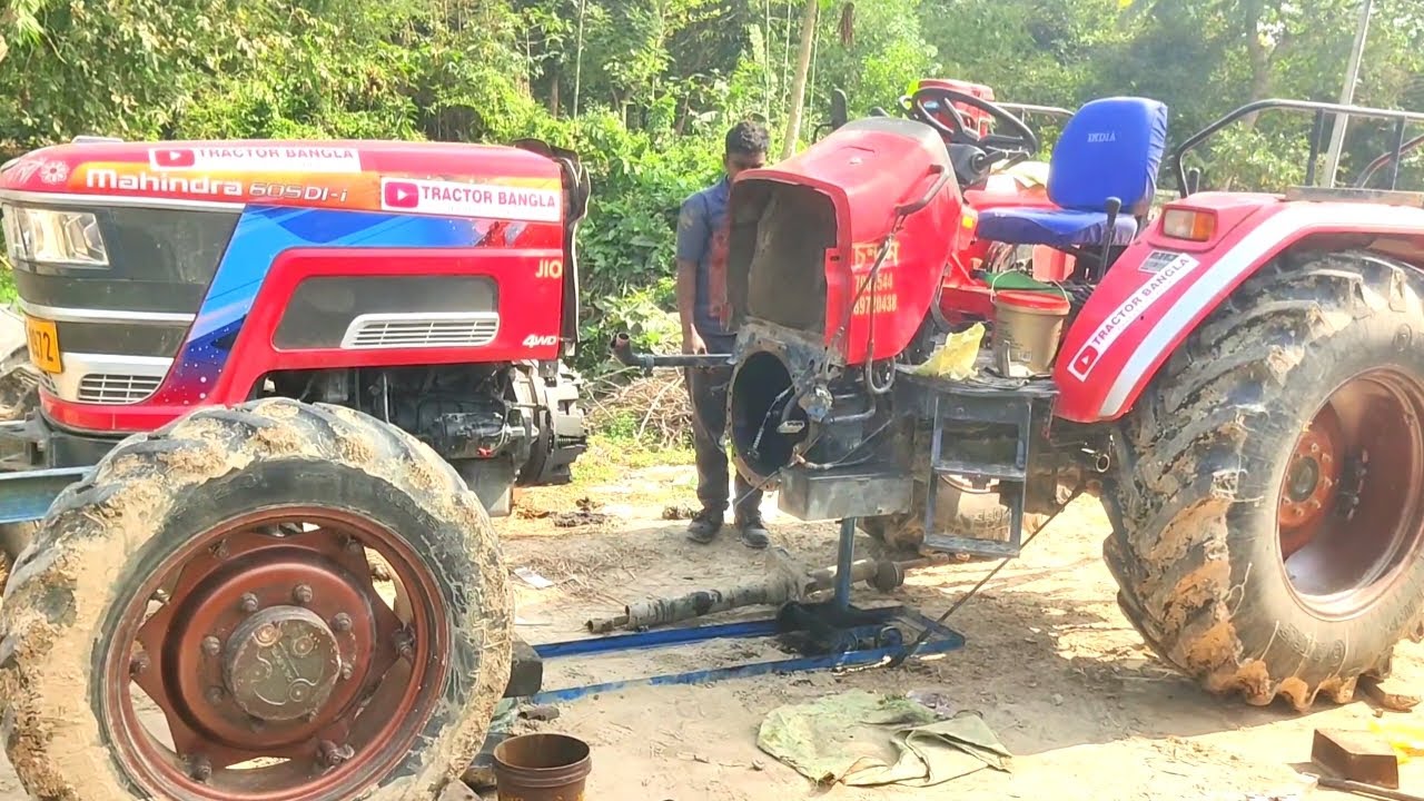 How to Change a Tractor Clutch (Complete Guide) My Tractor - Mahindra Novo 605 Di 4wd