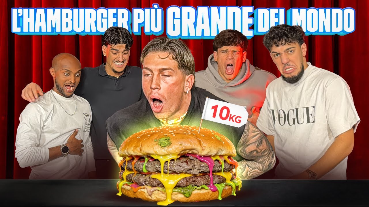 Ritorniamo A STARE MALE! Panino MEDUSE e TABASCO 🤢 | HAMBURGER CHALLENGE 🍔 7SINS🐍