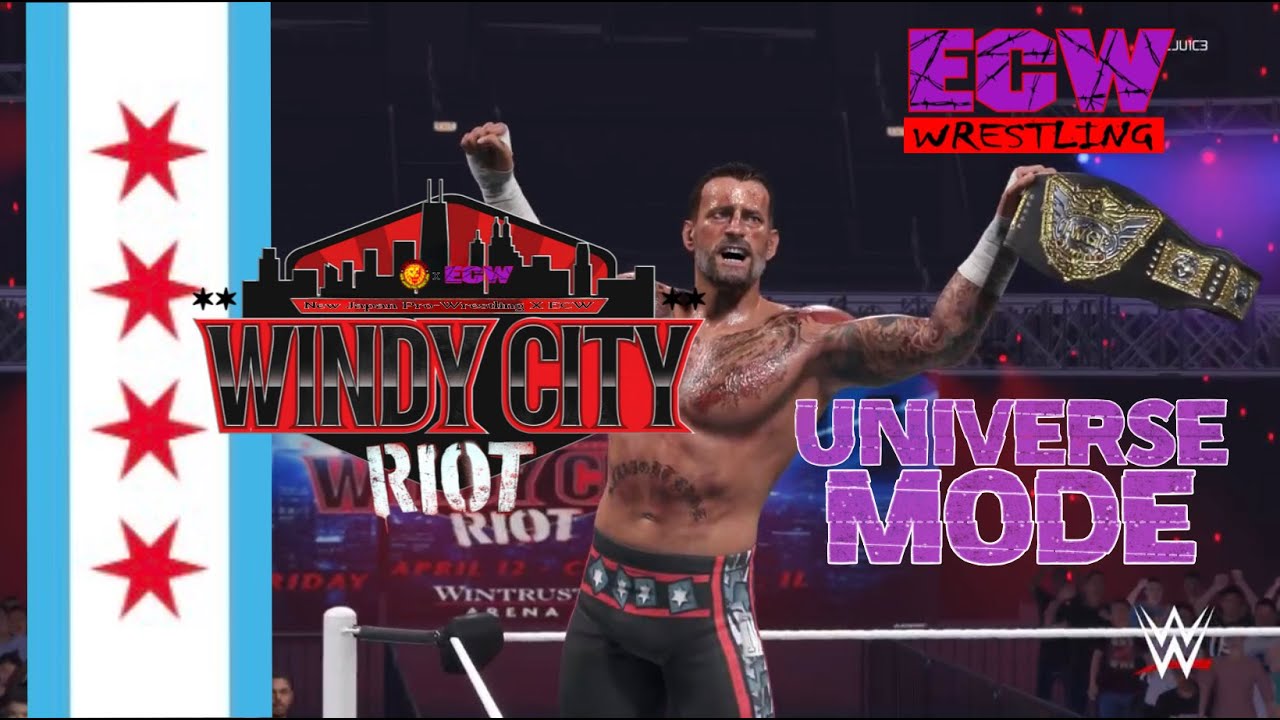 SHANKY IN JAPAN ECW WINDY CITY RIOT lagged will be handing out refunds Week 6 - Universe Mode