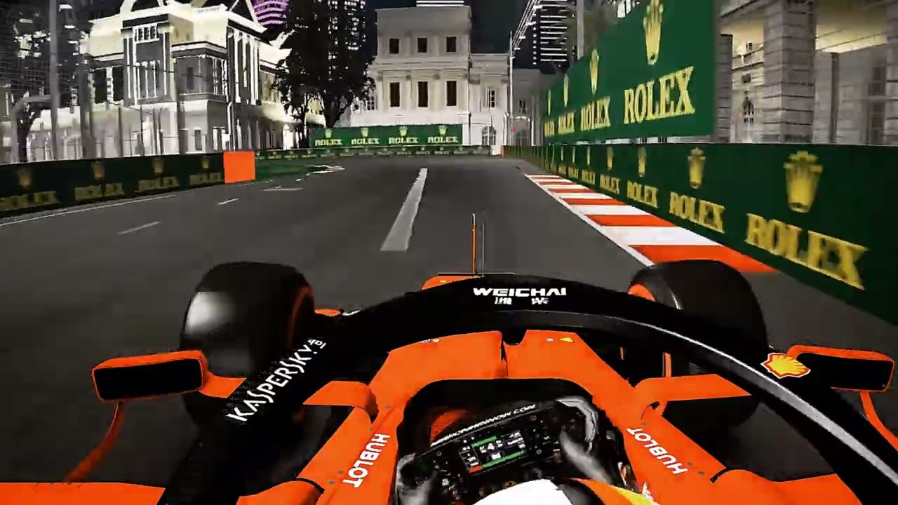 SEBASTIAN VETTEL'S ONBOARD AT SINGAPORE | Ferrari SF90 | Assetto Corsa