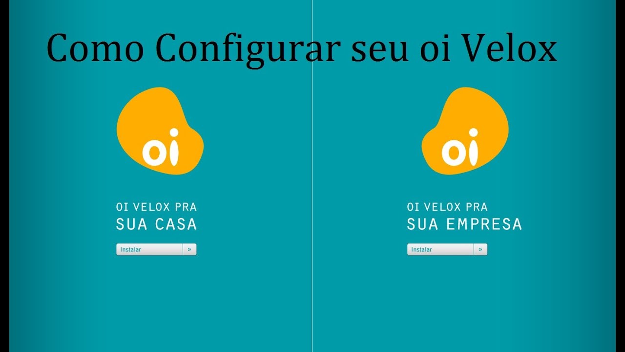 Tutorial: Como configurar seu OI Velox