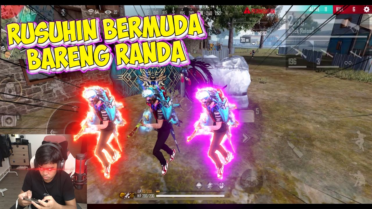 RUSUHIN BERMUDA BARENG RANDA!! | LANGSUNG DI INCER SATU MAP !!
