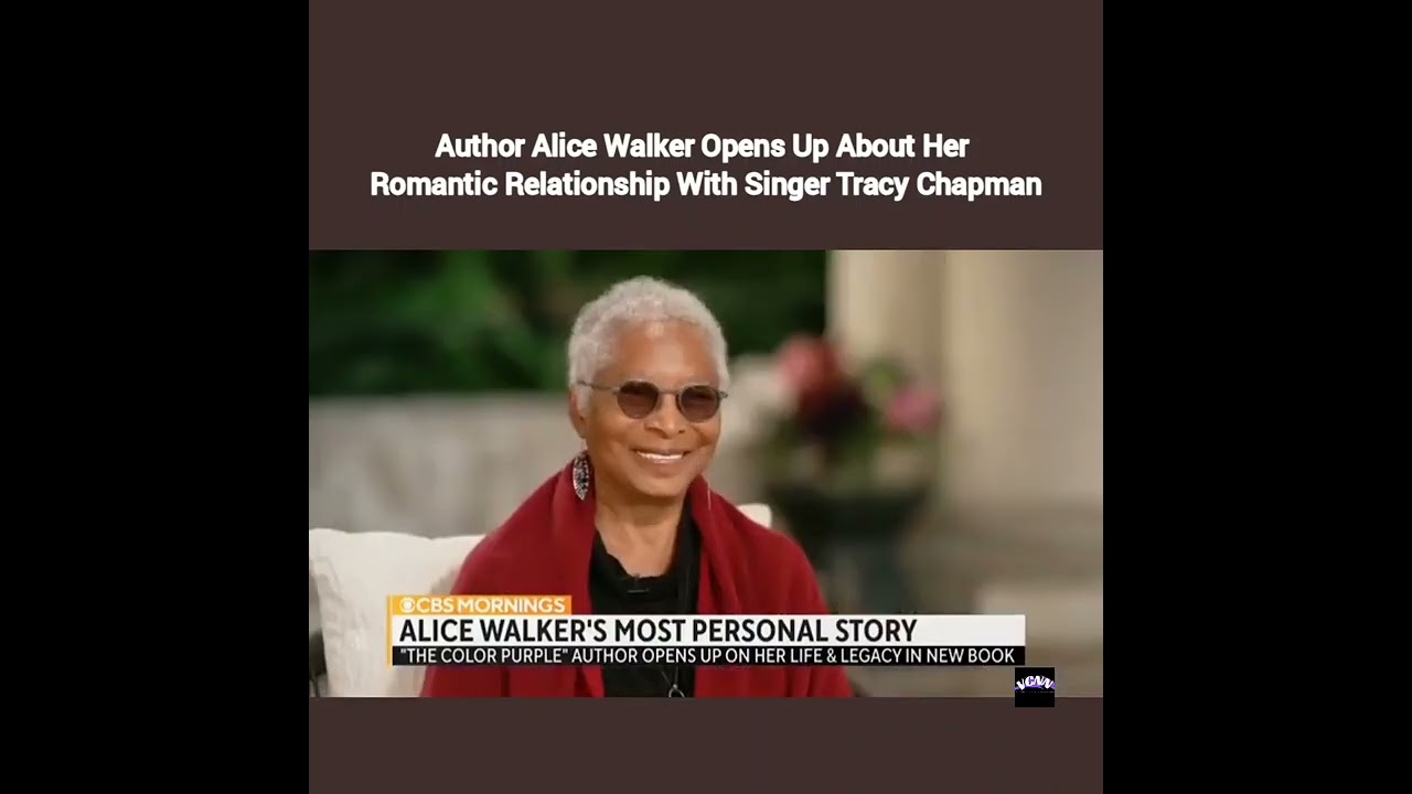 Author #AliceWalker Opens Up About Her Romantic Relationship With Singer #TracyChapman