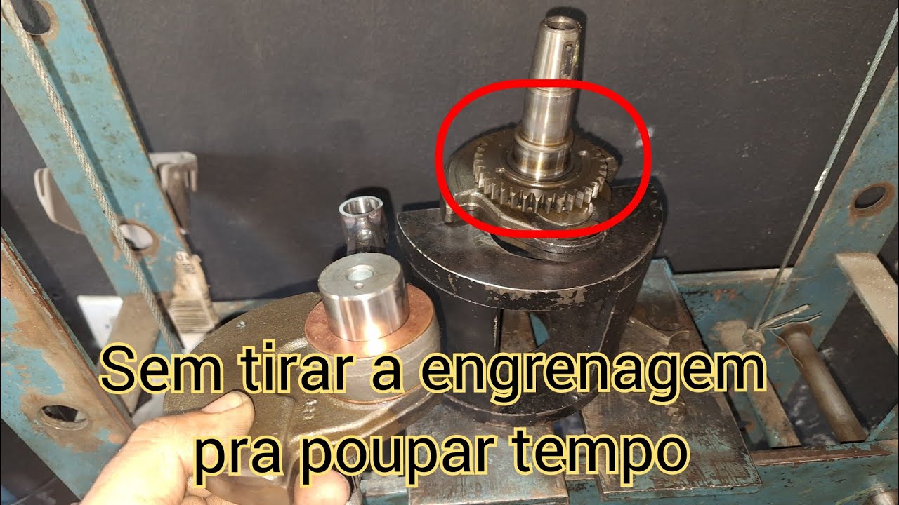 COMO SACAR O PINO DA BIELA DA TWISTER/TORNANDO E XRE/CB300 SEM TIRAR A ENGRENAGEM 