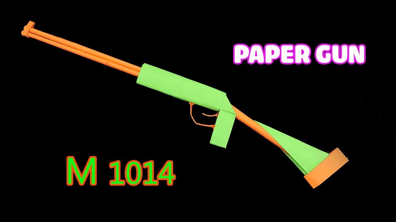 Origami Gun M1014 | How to Make M1014 Gun with Paper | DIY | Paper Crafts | Paper Gun