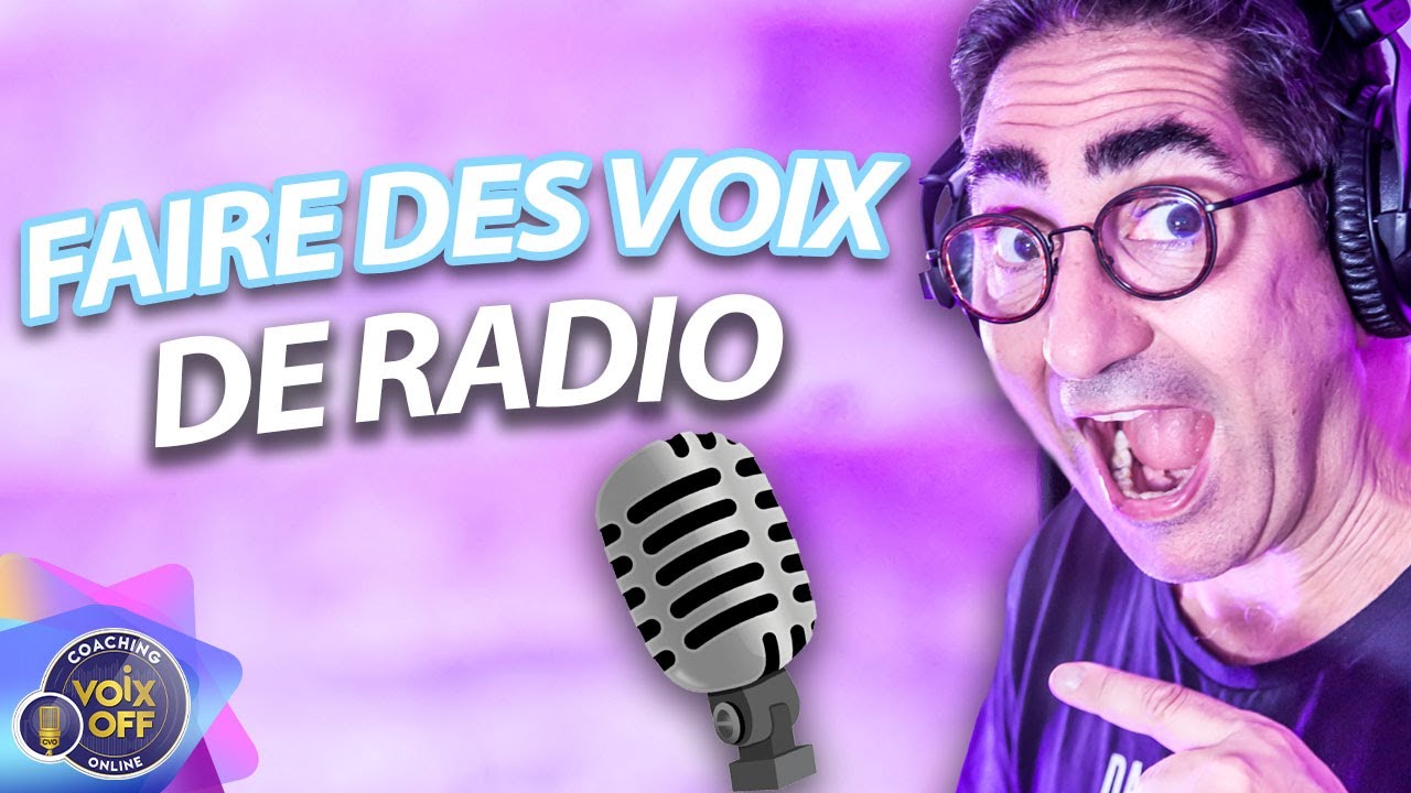 COMMENT FAIRE DES VOIX OFF DE RADIO 🎙 (Jingles, Liner ...)