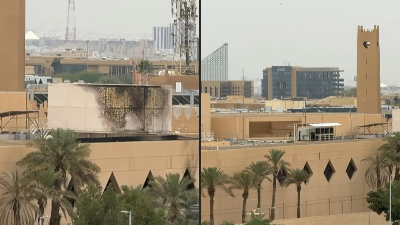 US embassy in Saudi capital after drone attack | AFP