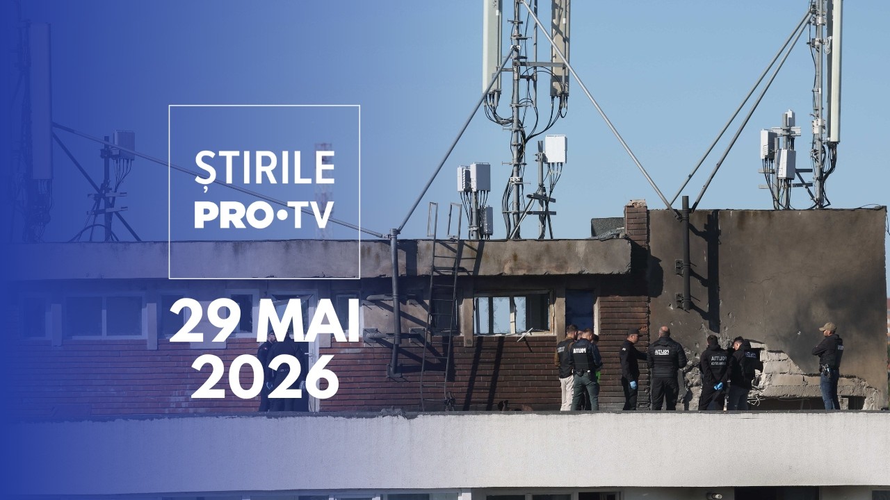 Știrile PRO TV - 29 Mai 2026 | O dronă rusească a lovit un bloc din Galați