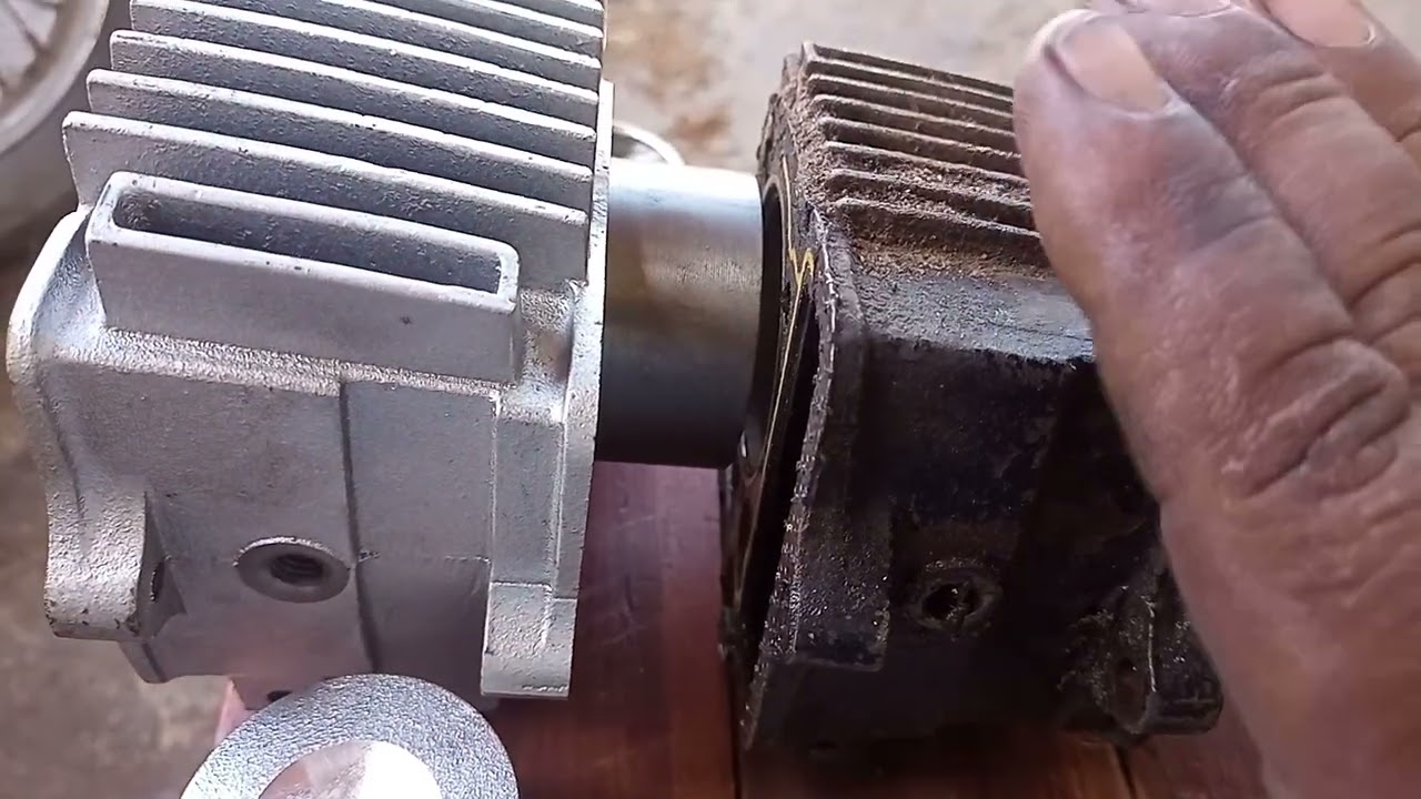 2 kit cilindro 70cc é 100cc da Biz, pop pará colocar na Shineray 50cc ciquetinha cilindrada