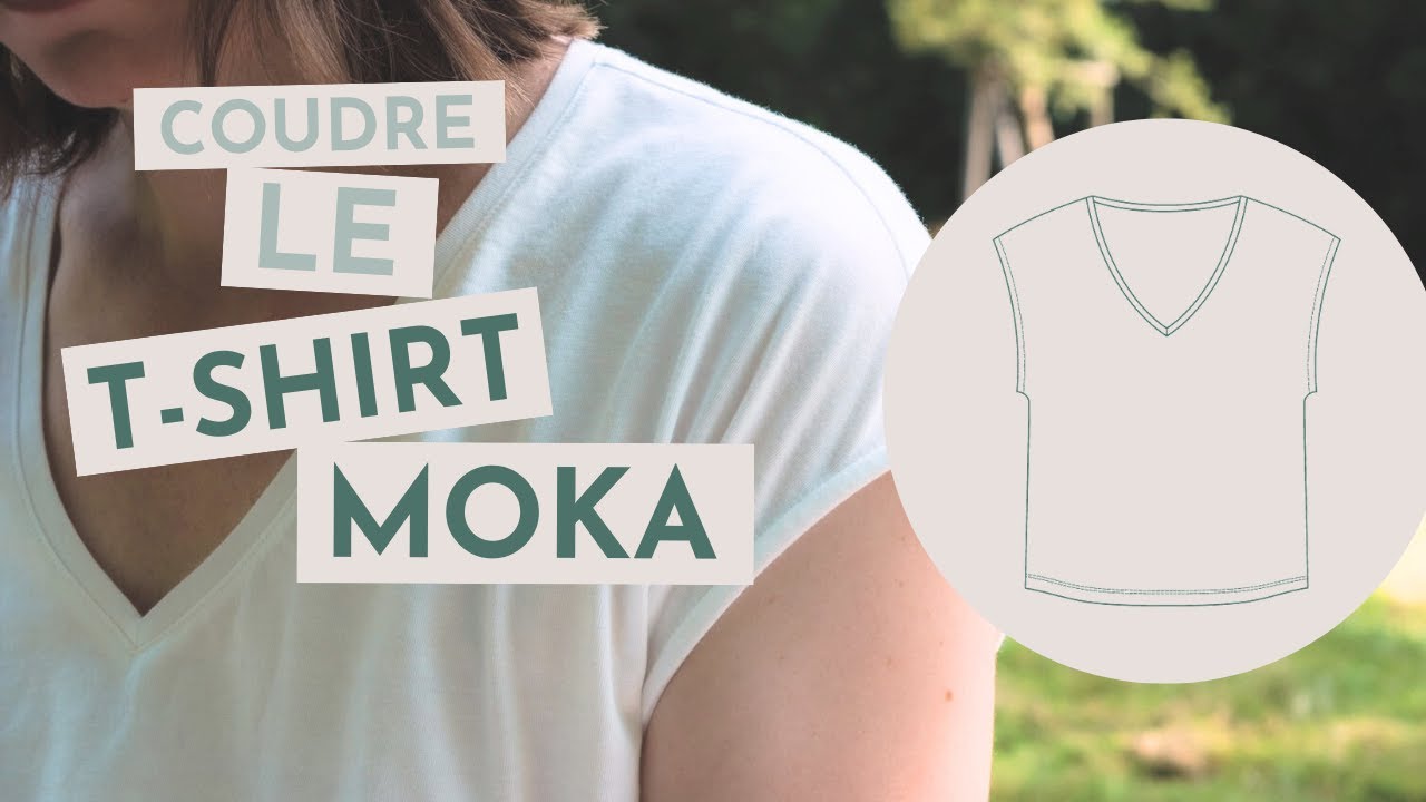Coudre le T-Shirt MOKA (pas-à-pas complet) - Cozy Little World