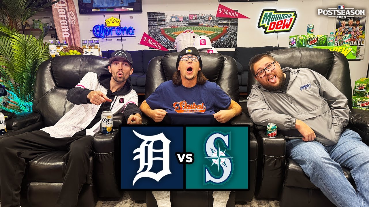 Watchin' Tigers vs Mariners Playoffs! | October 10th, 2025