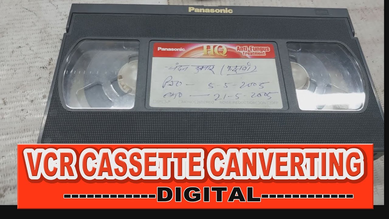 #vcr video cassette to digital converting