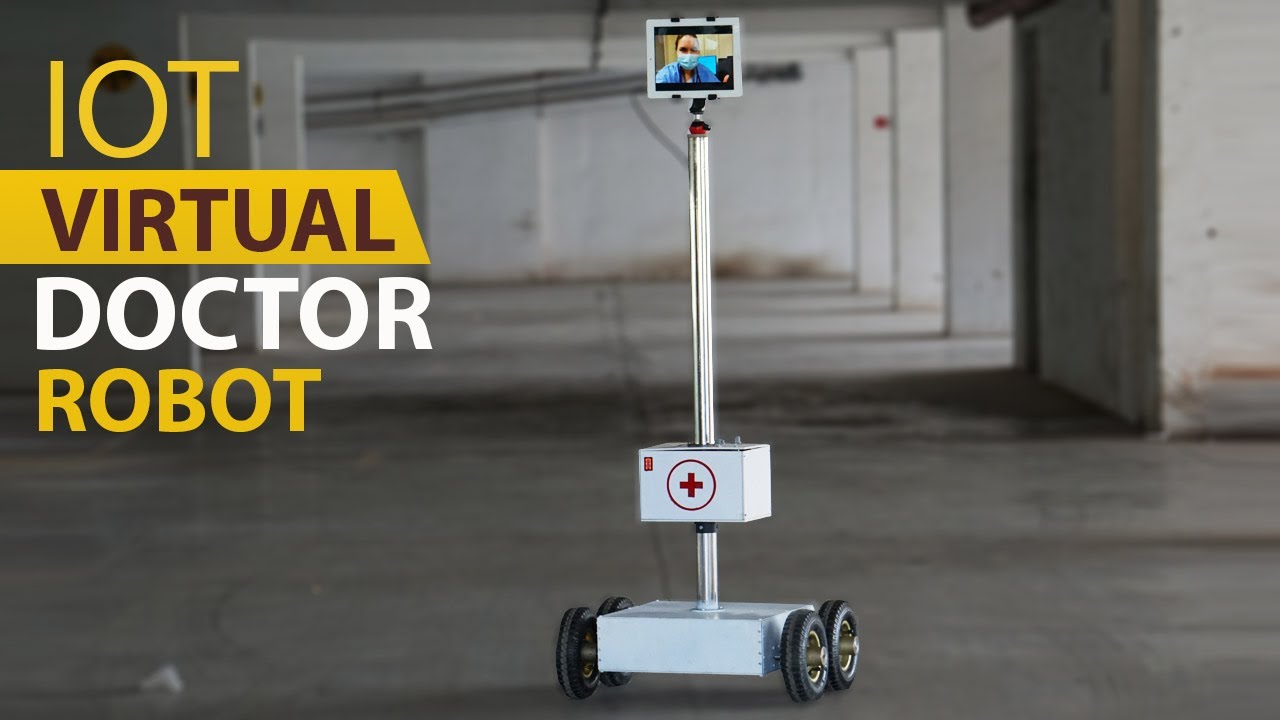 IOT Virtual Doctor Robot For Online Doctor Consultation | IOT Healthcare & Telemedicine