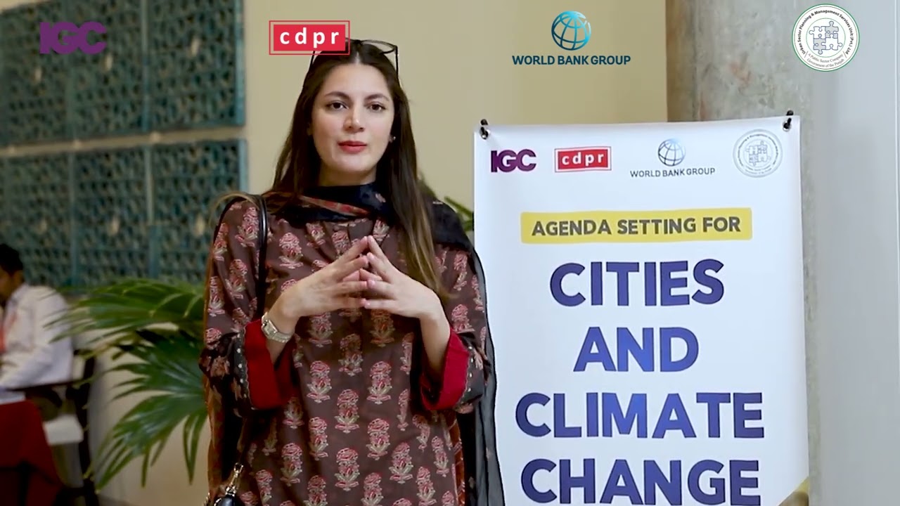 Interview with Benazir Shah - Agenda Setting for Cities and Climate Change