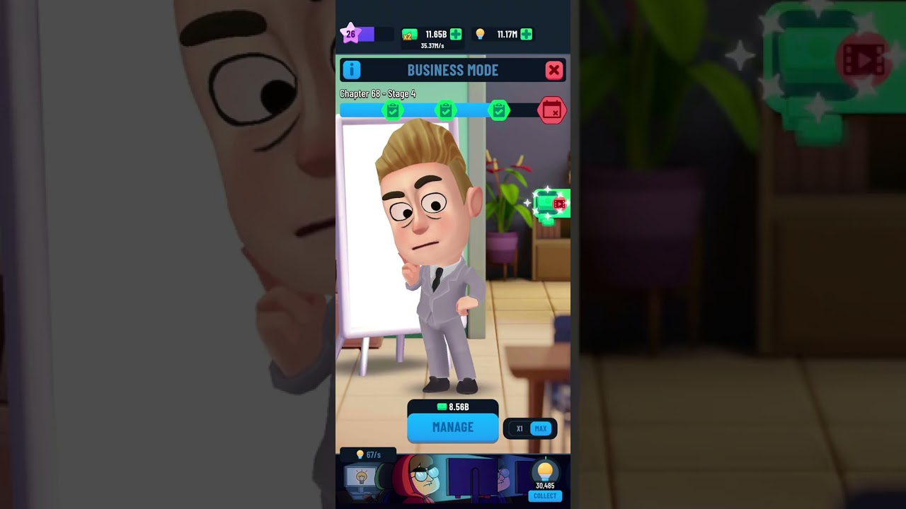 IDLE BANK TYCOON GAME