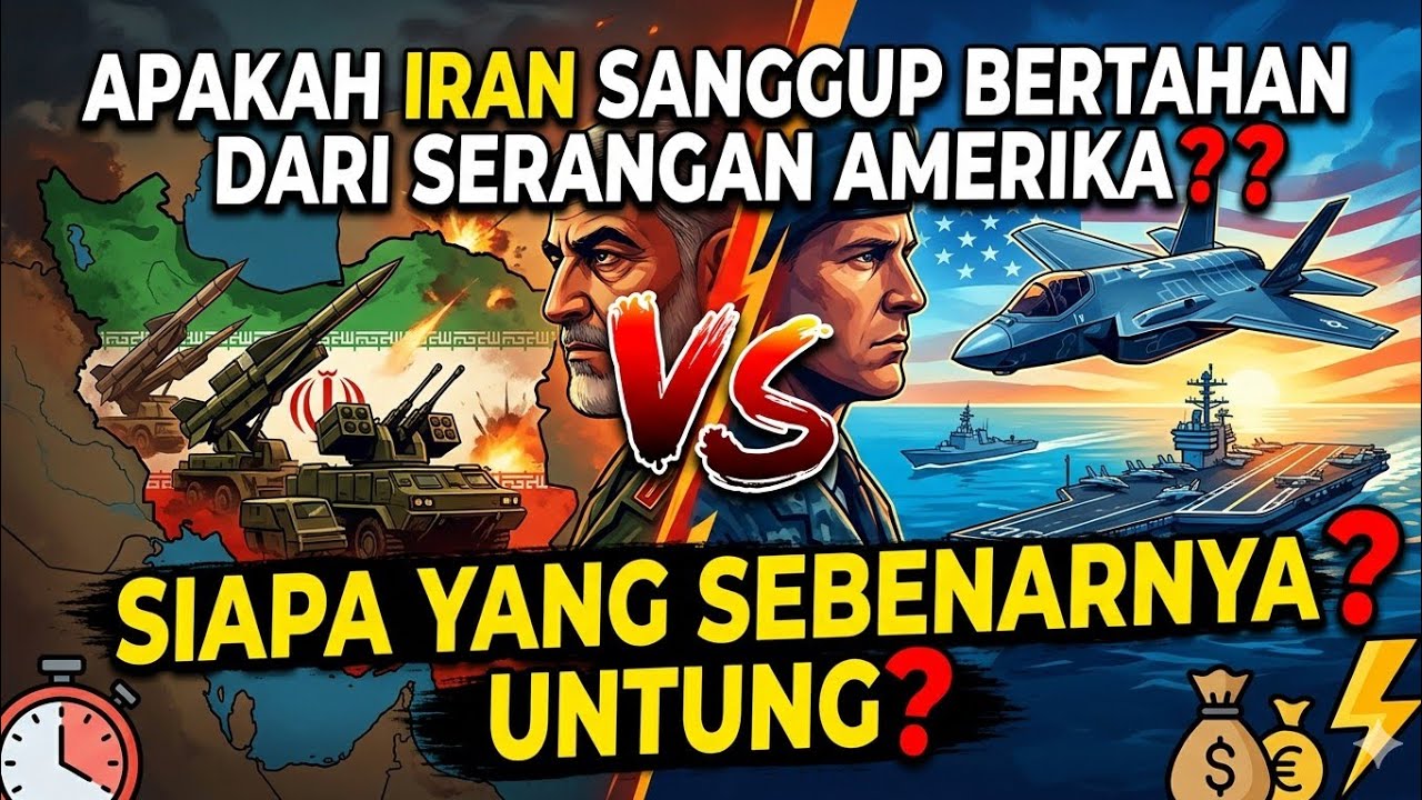 LIVE🔴APAKAH IRAN SANGGUP BERTAHAN DARI SERANGAN AMERIKA? SIAPA YANG SEBENARNYA UNTUNG?&rdquo;