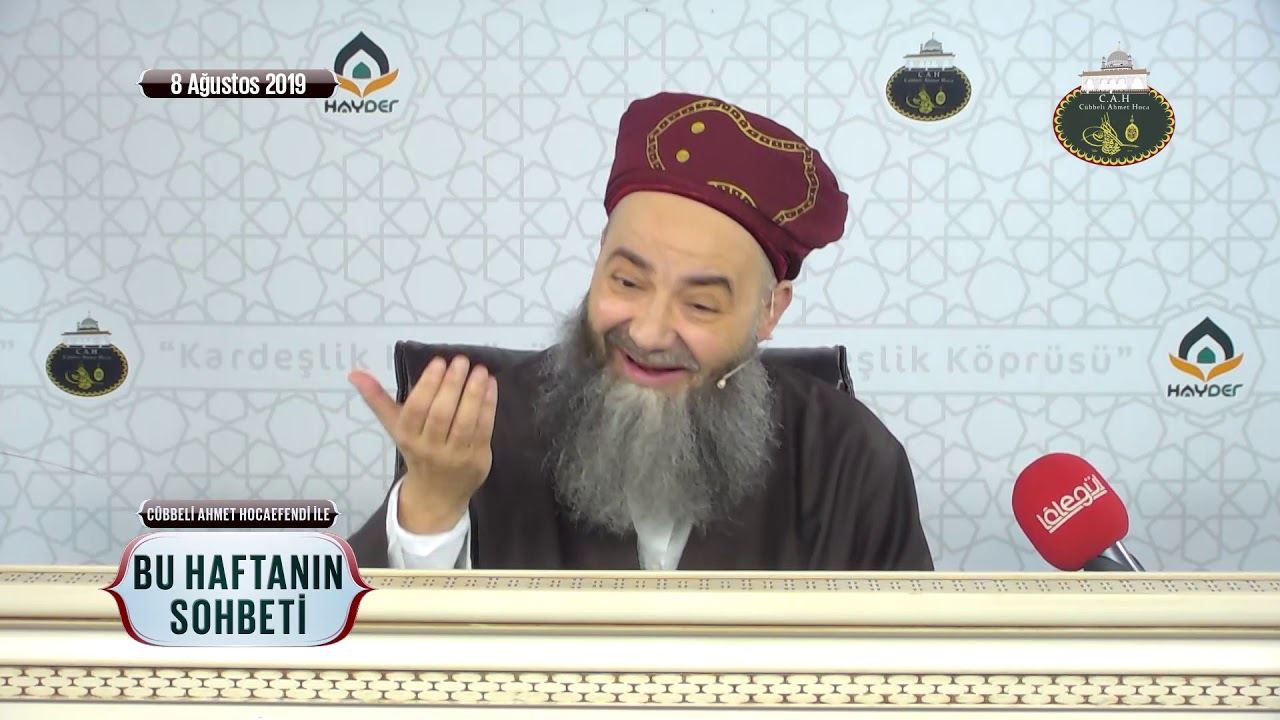Bu Haftanın Sohbeti 8 Ağustos 2019