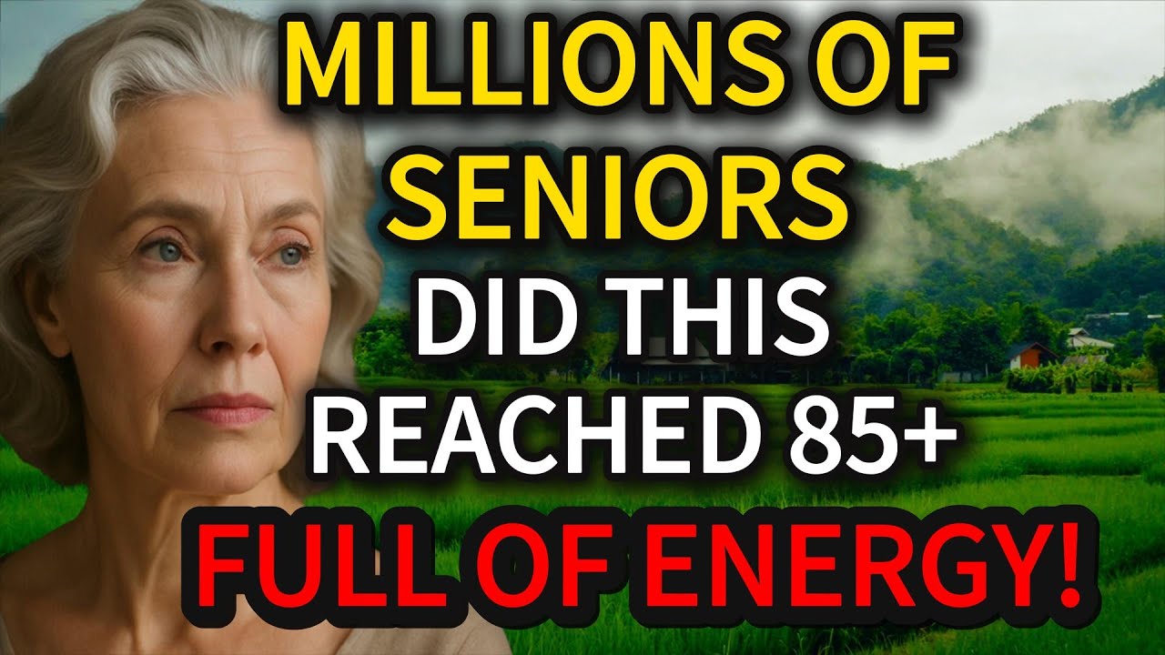 Save Your Life After 60: 6 Science-Backed Secrets to Stay Energetic Until 85