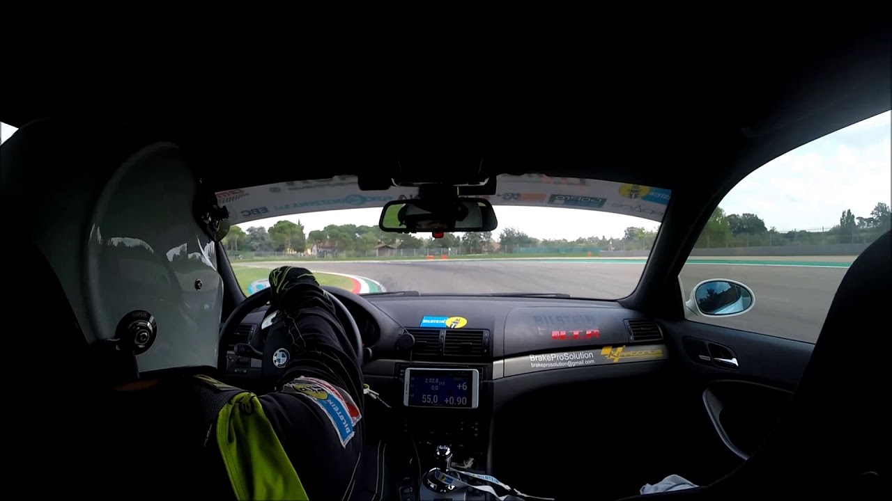 BMW M3 E46 OnBoard - Time Attack Italia 2018 -2:02.9 Imola Circuit