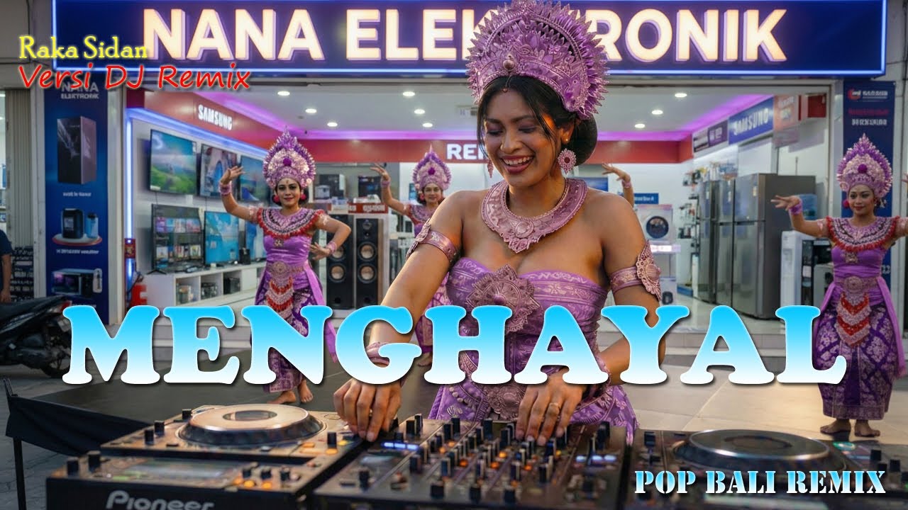 MENGHAYAL - AA RAKA SIDAN VERSI DJ REMIX || DJ BALI TERBARU 2025 || KUMPULAN LAGU BALI