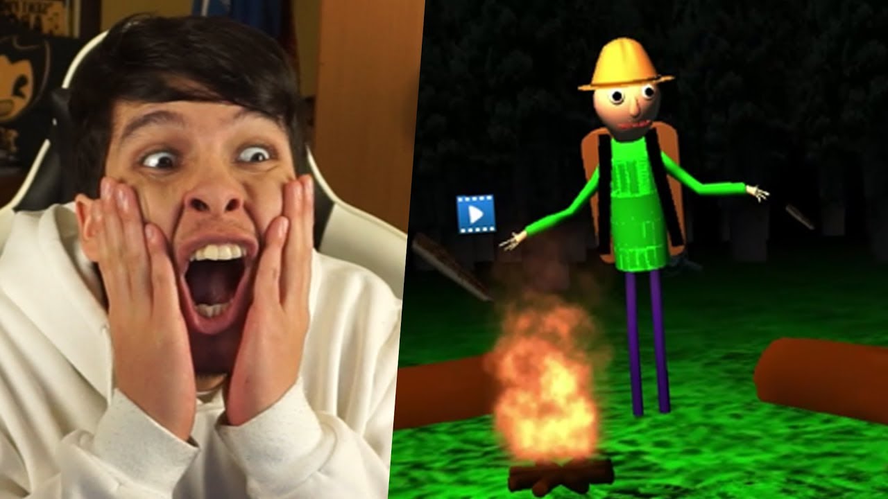 INCREÍBLE BALDI PARA MÓVILES !! EN 3D Y MEJORADO 😱 - Baldi's Basics In Education | DeGoBooM