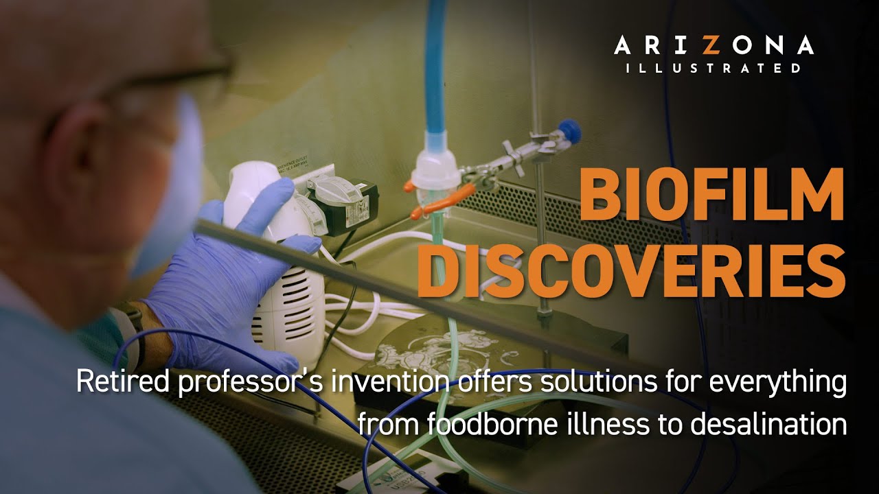Biofilm Discoveries including an innovative biosensor and revolutionary low-cost desalination method