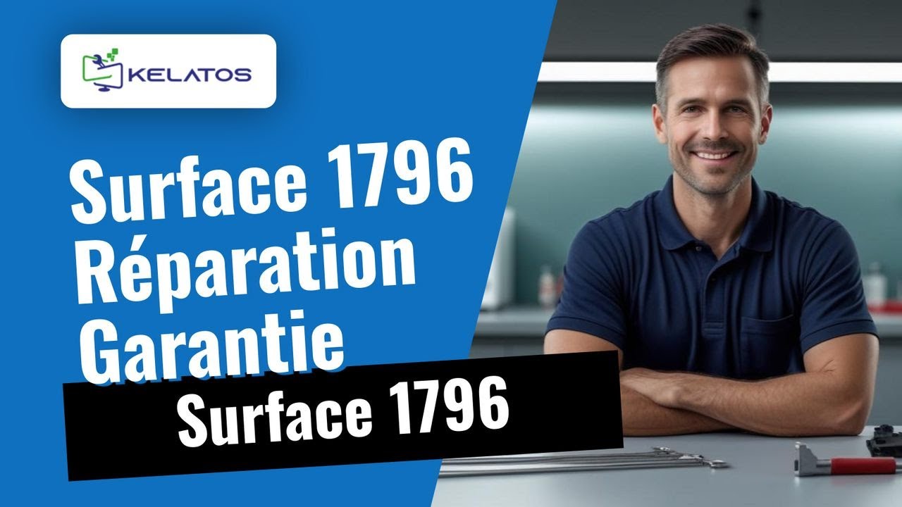 Ordinateur portable Surface 1796 problème sous garantie, diagnostic et réparation 🛠️