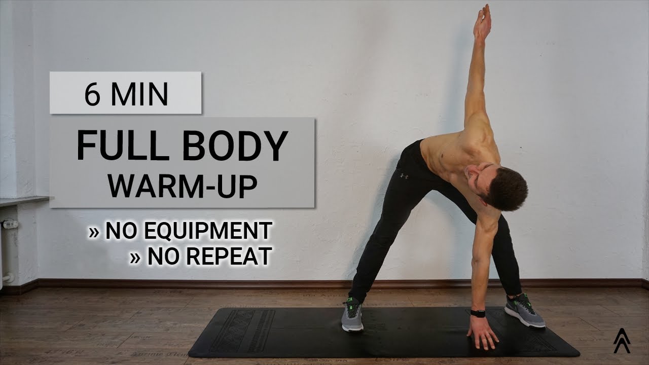6 MIN FULL BODY WARM-UP | Home Workout | Muskelaktivierung | Verletzungsprävention | Kai Brinkmann