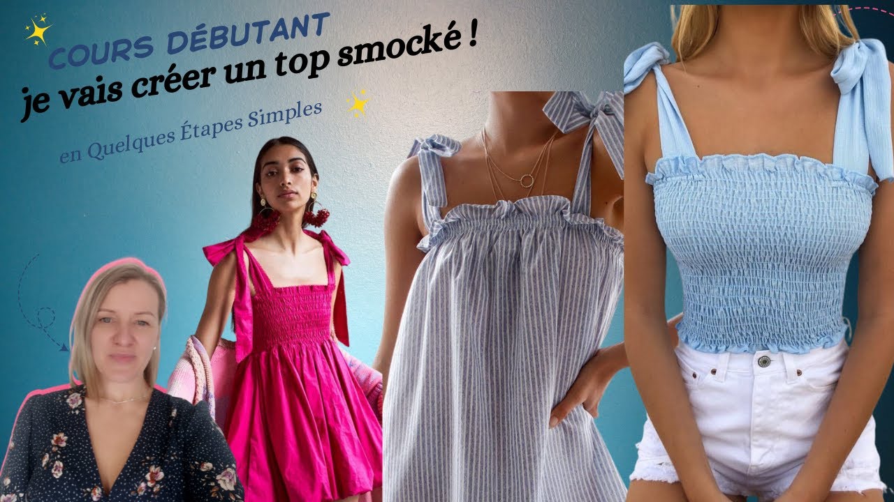 Comment faire des smocks facilement? Tuto couture🎀✨