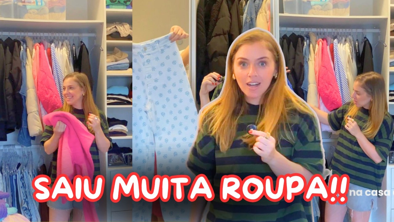 DESTRALHEI O MEU ARMÁRIO!!!! + TOUR DAS MINHAS ROUPAS