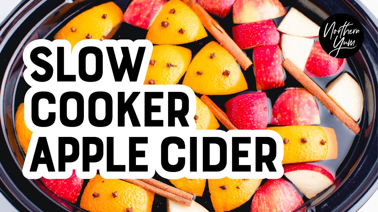 Easy Slow Cooker Apple Cider