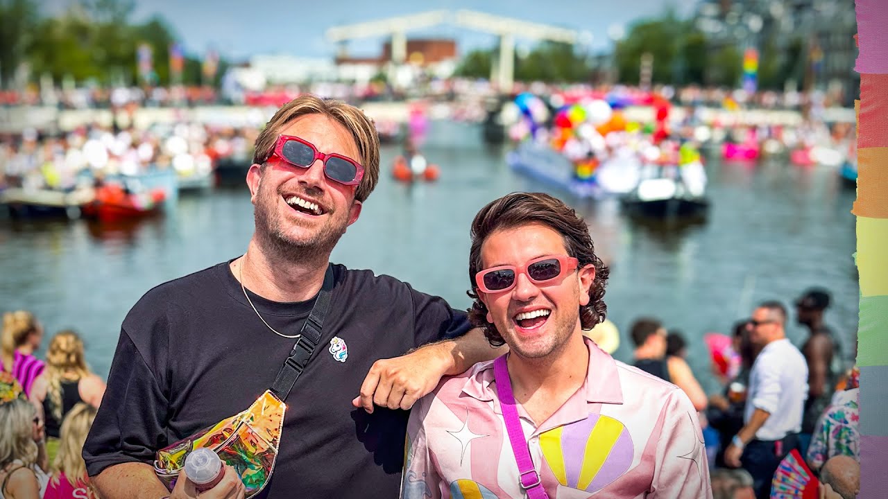 Mijn eerste AMSTERDAM PRIDE als VIP! 🤩 | vlog 795 🏳️‍🌈